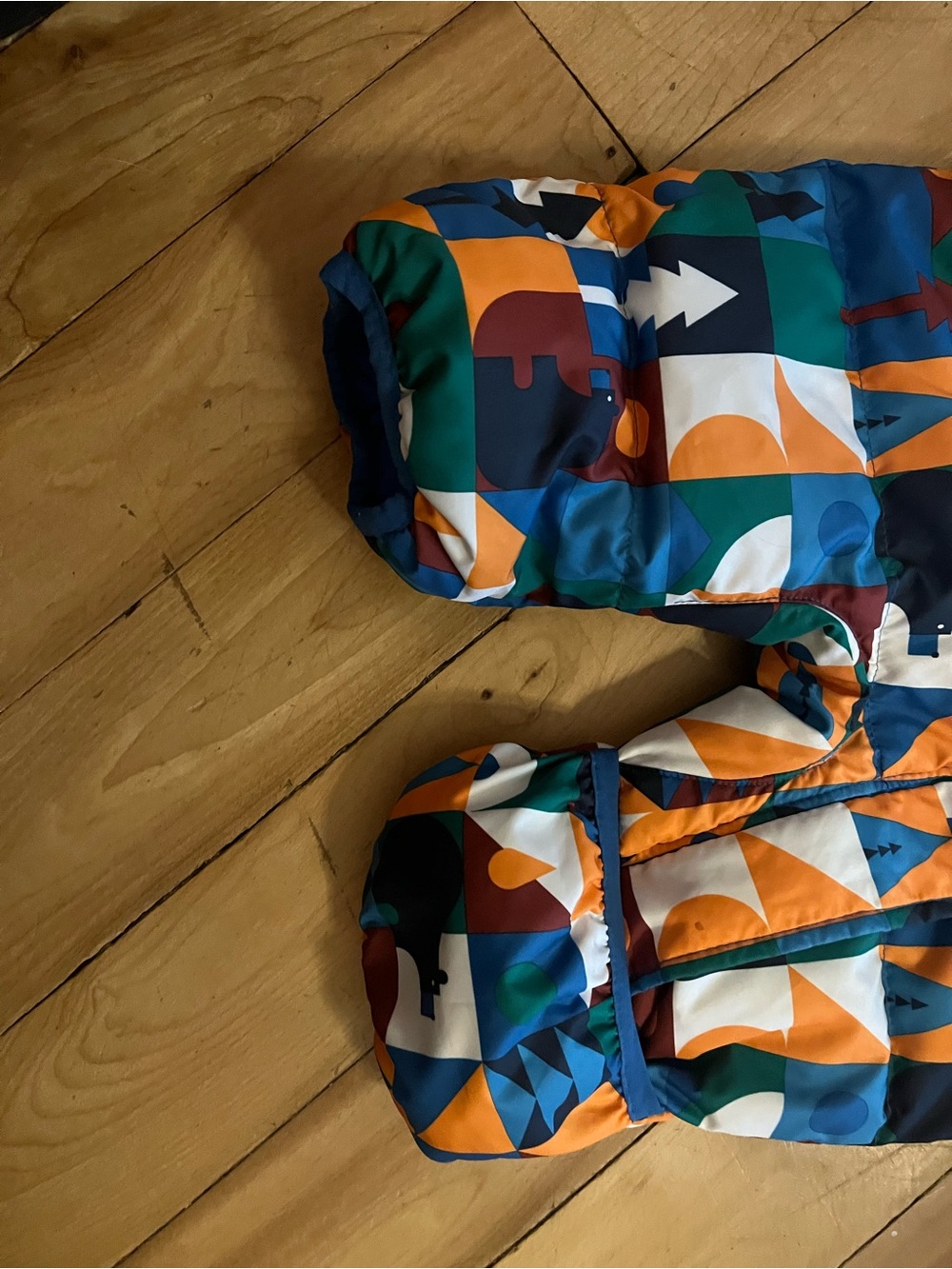 Columbia Multicolor Geometric Pattern Snowsuit - Picture 2 of 3